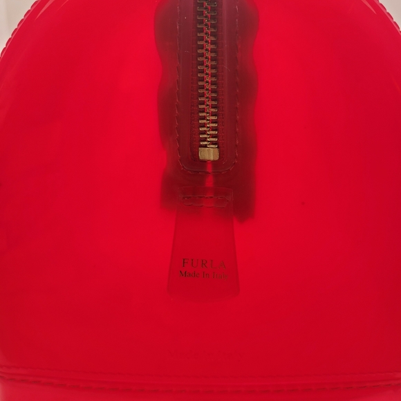 Medium Fuschia Furla Candy Bag - Picture 12 of 16